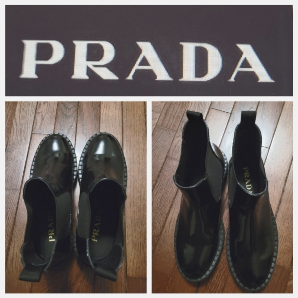 Prada Leather Boots